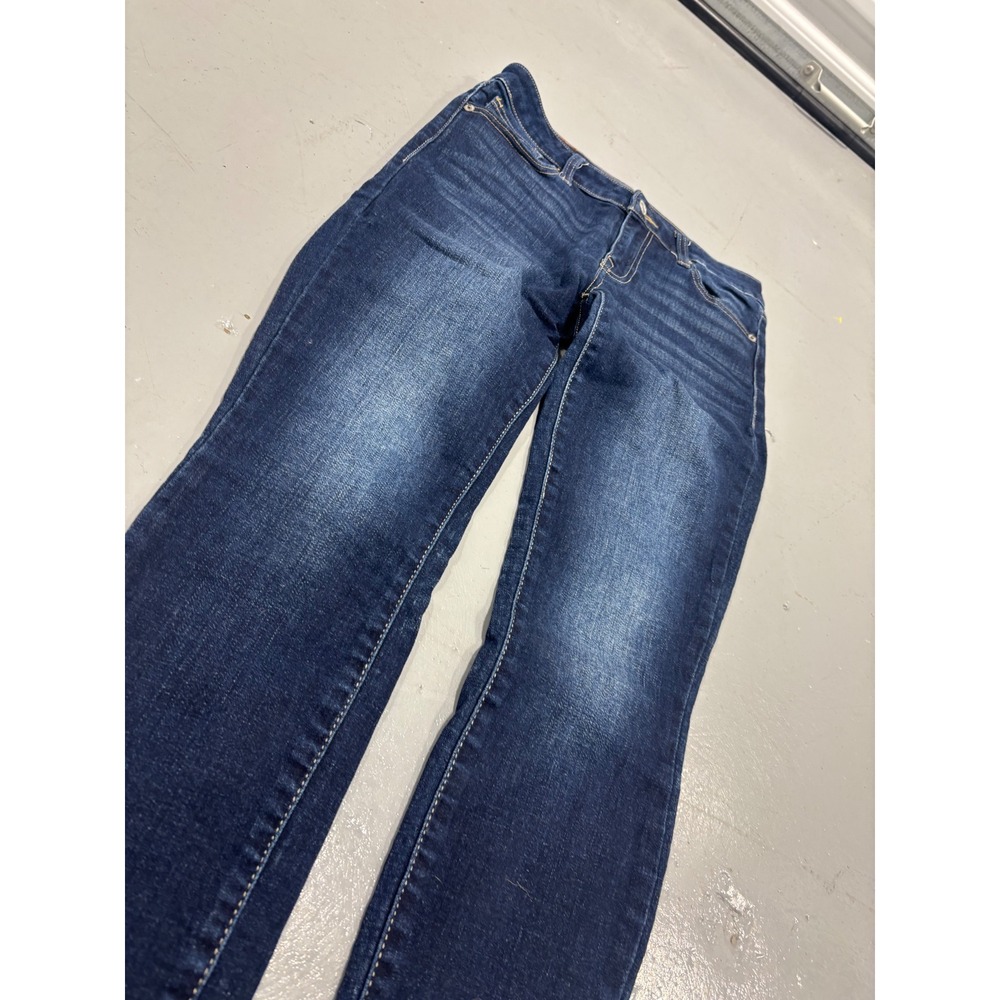 Lucky Brand Womens Skinny Jeans Dark Wash Denim Size 4 27 Regular Mid Rise - Picture 2 of 7